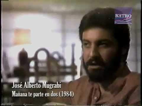 José Alberto Mugrabi - Mañana te parte en dos (retro video con musica editada) HQ
