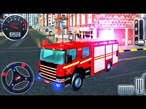 NY City FireFighter Adventure Simulator 3D - Fire Truck Driver Rescue Mission - Android GamePlay