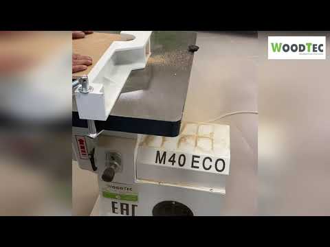 WoodTec M 40 ECO - станок фрезерный для концевого инструмента woo1591, видео 7