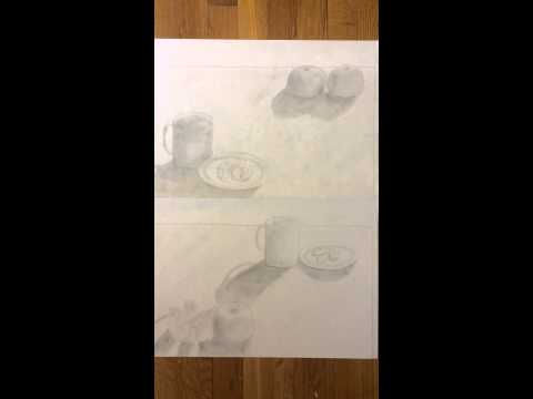 Time Diptychs Drawing