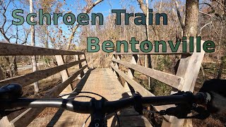 Schroen Train MTB Trail, Slaughter Pen, Bentonville, Arkansas