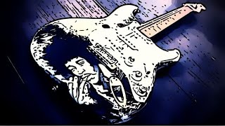 Easy Hendrix Blues Guitar Backing Track (B)