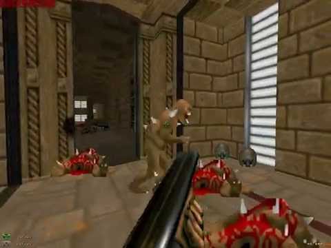 [DOOM II] Dark Tartarus - Map 14 : Doors of Troll - UV-Max in 07:14