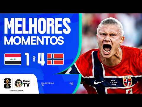 Melhores momentos de Iraque x Noruega