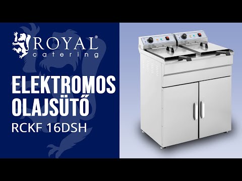 Produktvideo - Dobbelt frituregryde - 2 x 16 l - 400 V – med underskab