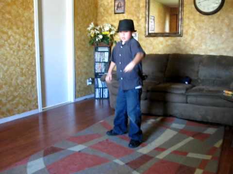 9 year old Popper Dancer Popping to Old School