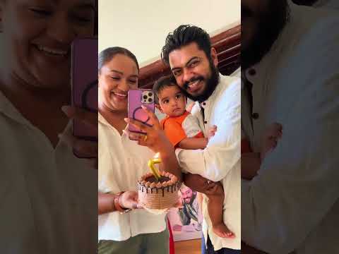 දොලොස්මහේ ජීවන සැමරුම ❤️💫 #baby #kailash #doidoideyya #monthly