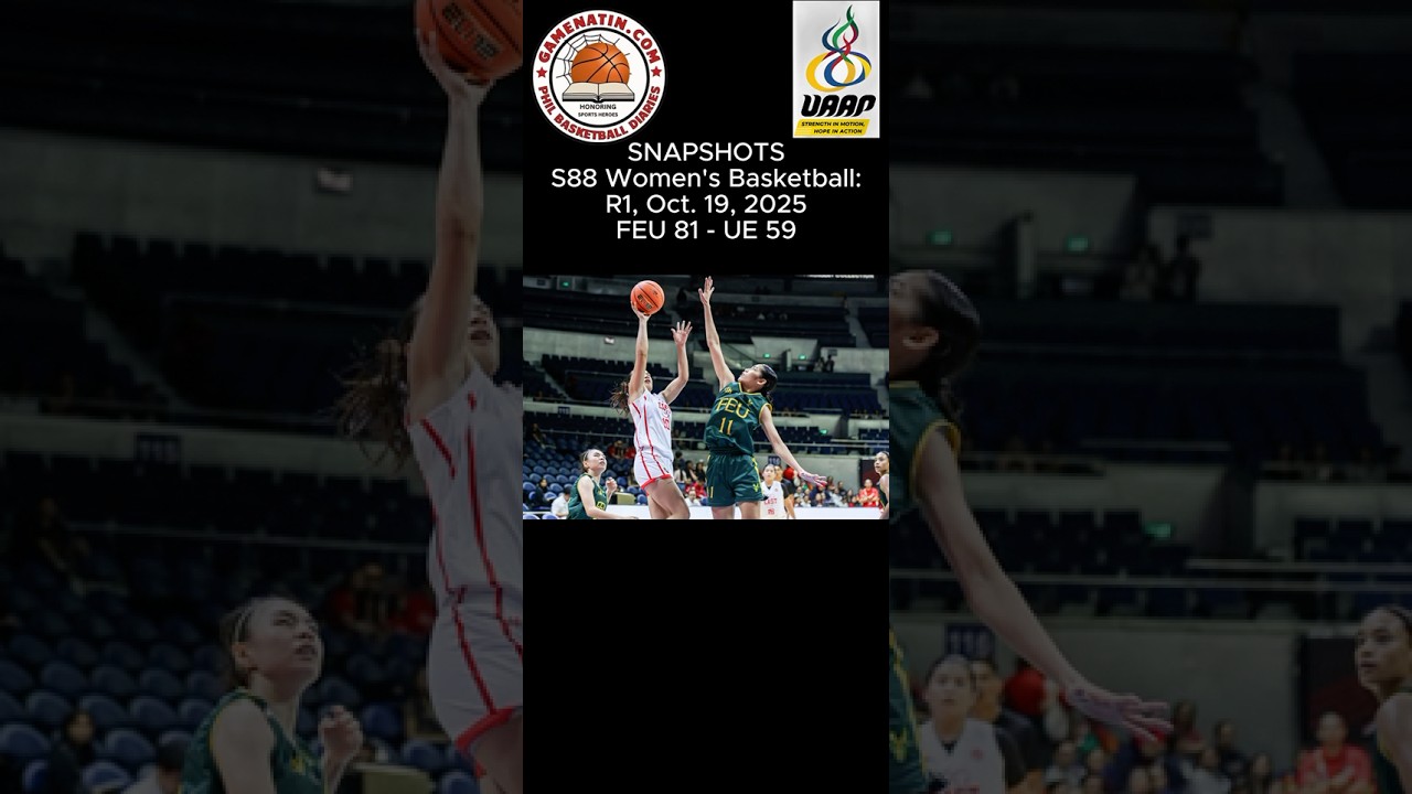 Snapshots: Women's Basketball - FEU 81 - UE 59