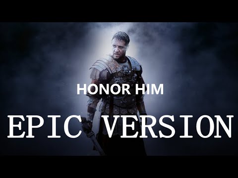 Gladiator Epic orchestral cover | Honor Him score cover