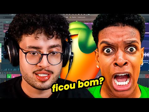 PMM reagindo ao CASTRIN FAZENDO BEATS no FL Studio