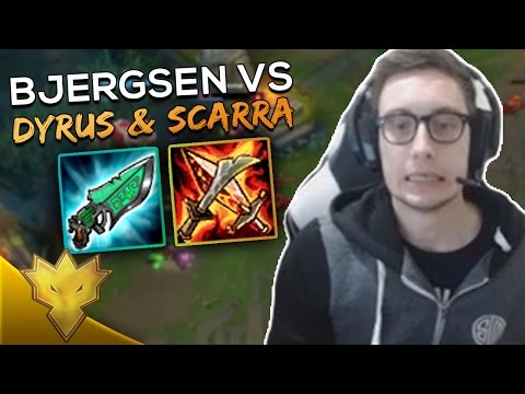 TSM Bjergsen vs. Dyrus & Scarra - BEST LEBLANC CLONE OF 2017 - Bjergsen Stream Highlights