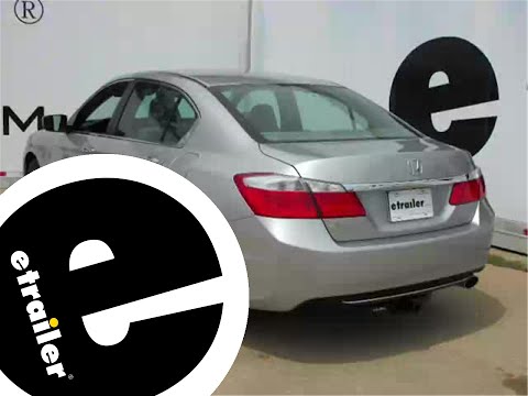 etrailer | How to Install: Curt Trailer Hitch Receiver on your 2014 Honda Accord
