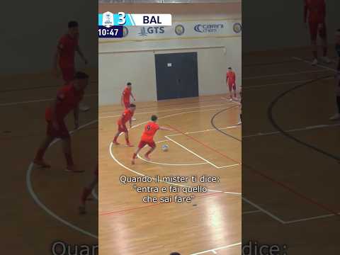 Entro, spacco, esco, ciao 👋 #tripletta #fdm #futsal #serieb