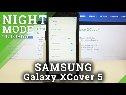 How to Enable Eye Comfort Mode in SAMSUNG Galaxy XCover 5 – Turn On Blue Light Filter