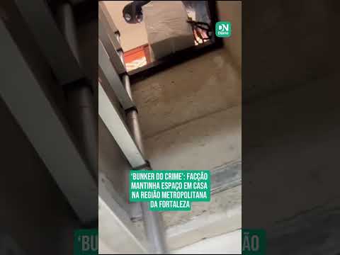 15 metros de profundidade, luz e ar-condicionado: veja ‘bunker do crime’ no Iguape