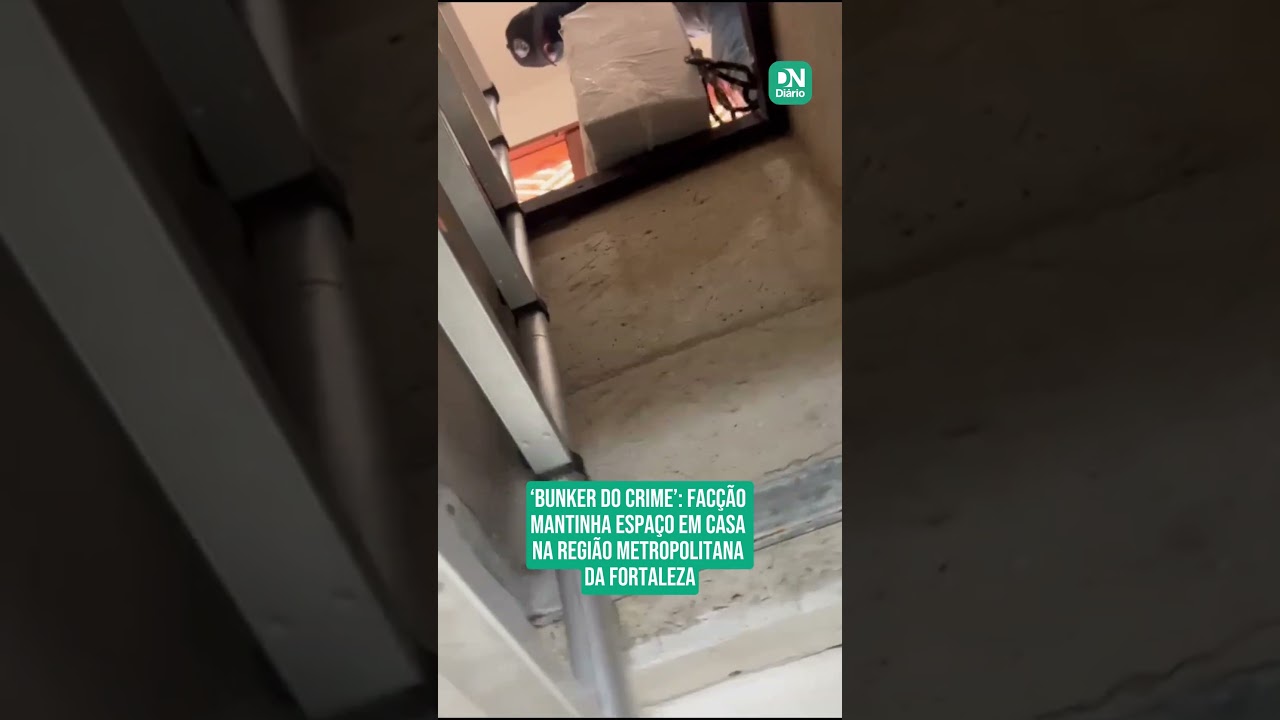 Imagem da notícia 15 metros de profundidade, luz e ar-condicionado: veja ‘bunker do crime’ no Iguape
