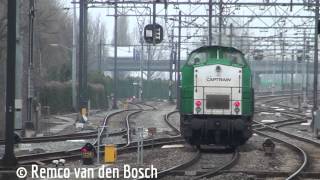 preview picture of video 'Diverse goederentreinen te Dordrecht 7 maart 2014'