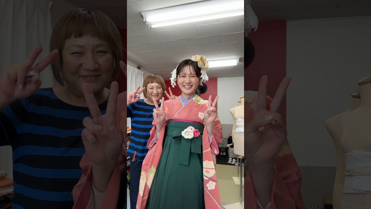 卒業できました🎓！！！！！ちょっと真面目に語ってますw#卒業式#卒業#大学生