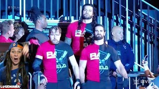 Download lagu WWE Smackdown 11/14/17 The Shield invades mp3