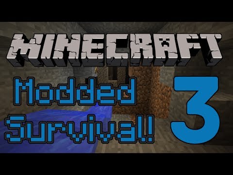 Minecraft- Modded LP [Ep 3] Underground Riches!