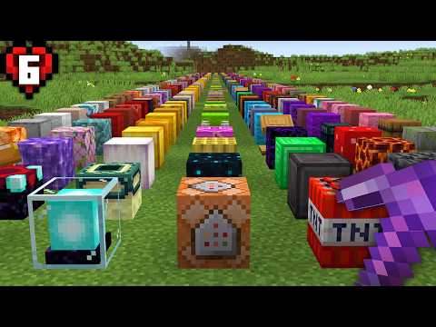 Minecraft'taki Tüm Eşyaları Topladım | Hardcore 6