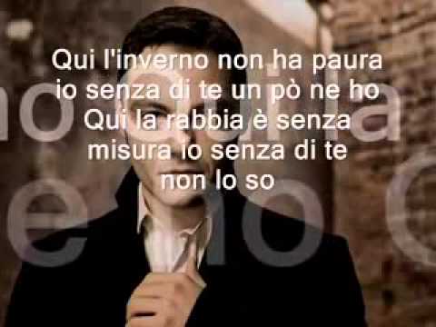 PERDONO tiziano ferro lyric  (official video)