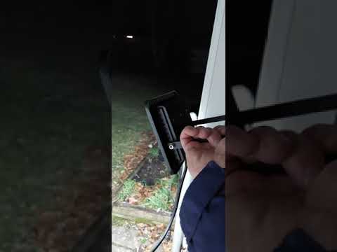 LED Flood Lights Outdoor, 50W 5000LM Outside Work Light Review, Very bright backyard or garage work