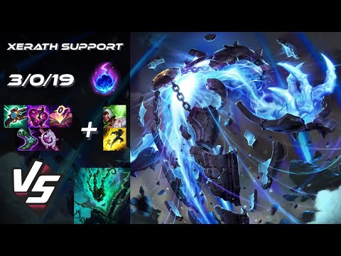 SUPPORT Xerath vs Thresh - EU Grandmaster Patch 14.22