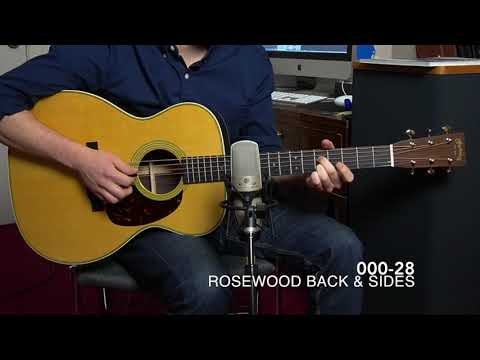 Mahogany vs Rosewood - 000 Edition (000-18 vs 000-28)