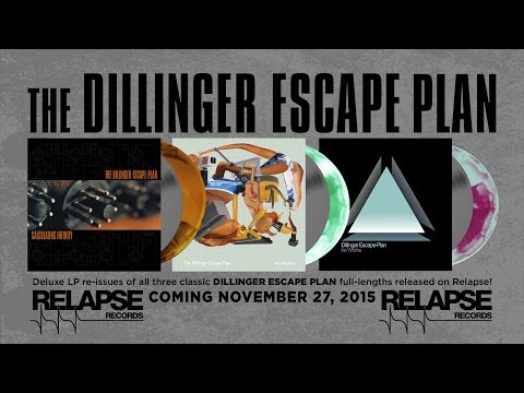 THE DILLINGER ESCAPE PLAN - Vinyl Reissues (Official Trailer)