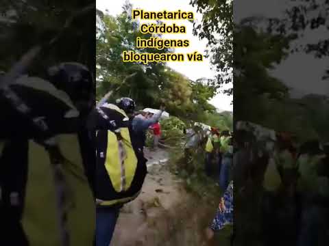#NOTICIAS EN PLANETARICA CÓRDOBA LOS INDÍGENAS BLOQUEAN LA VIA SEP 2025