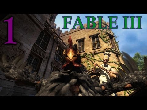 Fable 3- Walkthrough Part 1- I'm One Evil Bastard Prince.