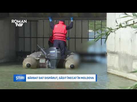 Bărbat dat dispărut, găsit înecat în Moldova