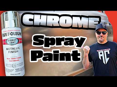 Rust-oleum CHROME (Spray Paint) & 2k clear (Will it Shine)