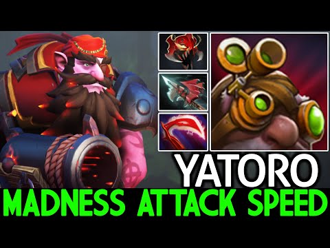 YATORO [Sniper] Madness Attack Speed Build Destroy Pub Game Dota 2