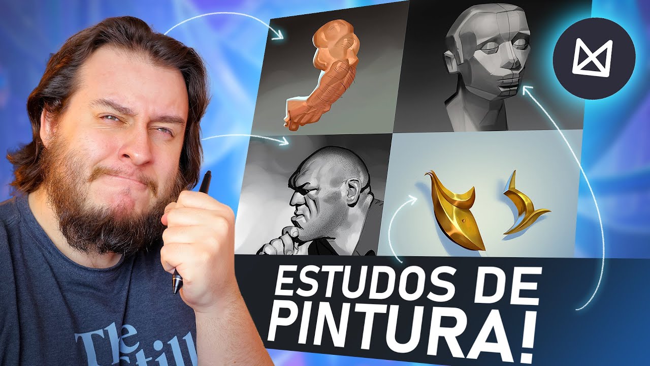 Como me ORGANIZO para ESTUDAR Pintura Digital!