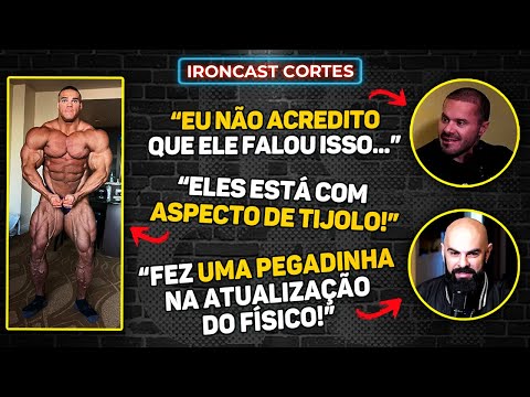 COACH RUBENS E CARIANI FALAM SOBRE FÍSICO DE NICK WALKER E ATITUDE DELE NO MEETING – IRONCAST CORTES