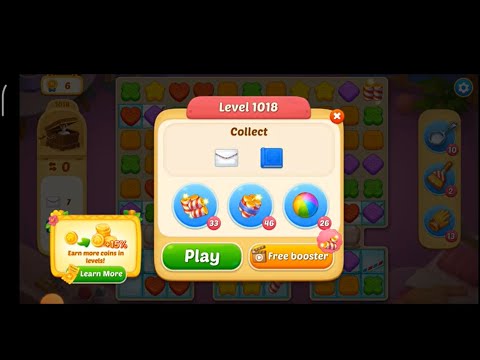 Matchington Mansion Level 1018 - My No Booster Level / iOS/ Android