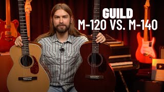 Video thumbnail for Guild M-120 vs. M-140 | Which is the Best Concert-Sized Acoustic? by Alamo Music Center