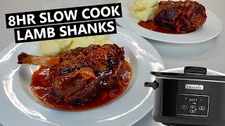 Crock Pot LAMB SHANKS - 8hr Slow Cooker | CROCK POT MEAL