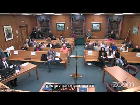 Township Committee Meeting 1/2/24