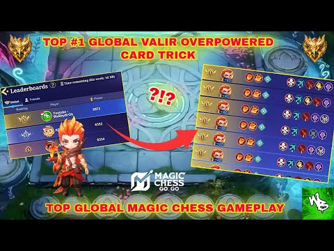TOP 1 GLOBAL VALIR AUTOWIN COMBO - BEST MAGIC CHESS SYNERGY - MAGIC CHESS GO GO
