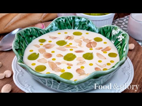 ¡Así se hace el auténtico AJOBLANCO malagueño en casa!