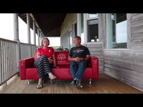 Red Couch Tour - West Pubnico, NS/NE - Verna Wirth