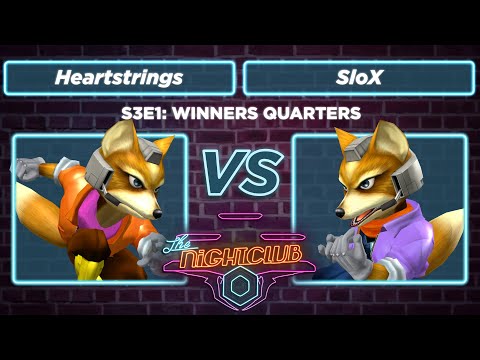 The Nightclub S3E1: SloX (Fox) vs Heartstrings (Sheik) - Winners Quarters SSBM
