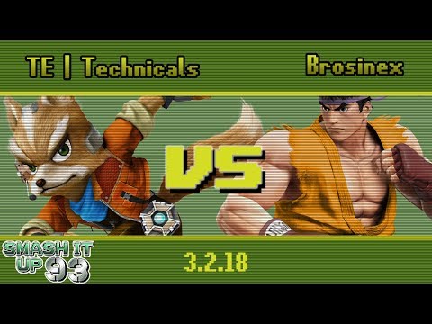 TE | Technicals (Fox) vs Brosinex (Ryu) - SIU 93 - Wii U