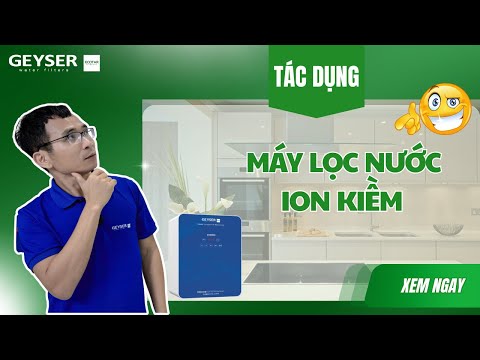 Những tác dụng của máy lọc nước ion kiềm đã được chứng minh và công nhận bởi Hiệp hội ion kiềm Nhật Bản