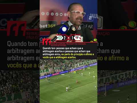 A ARBITRAGEM ACERTOU EM PALMEIRAS X SÃO PAULO? #shorts