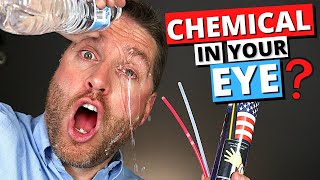 Chemical Eye Injury?! - How To Wash A Chemical Out Of Your Eye!