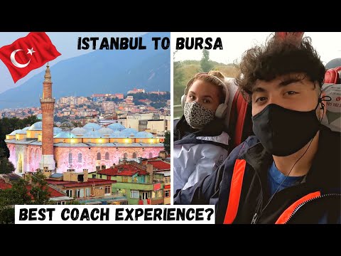 ISTANBUL to BURSA | Best COACH Experience Ever? Travel in Turkey GUIDE (2021) 🇹🇷